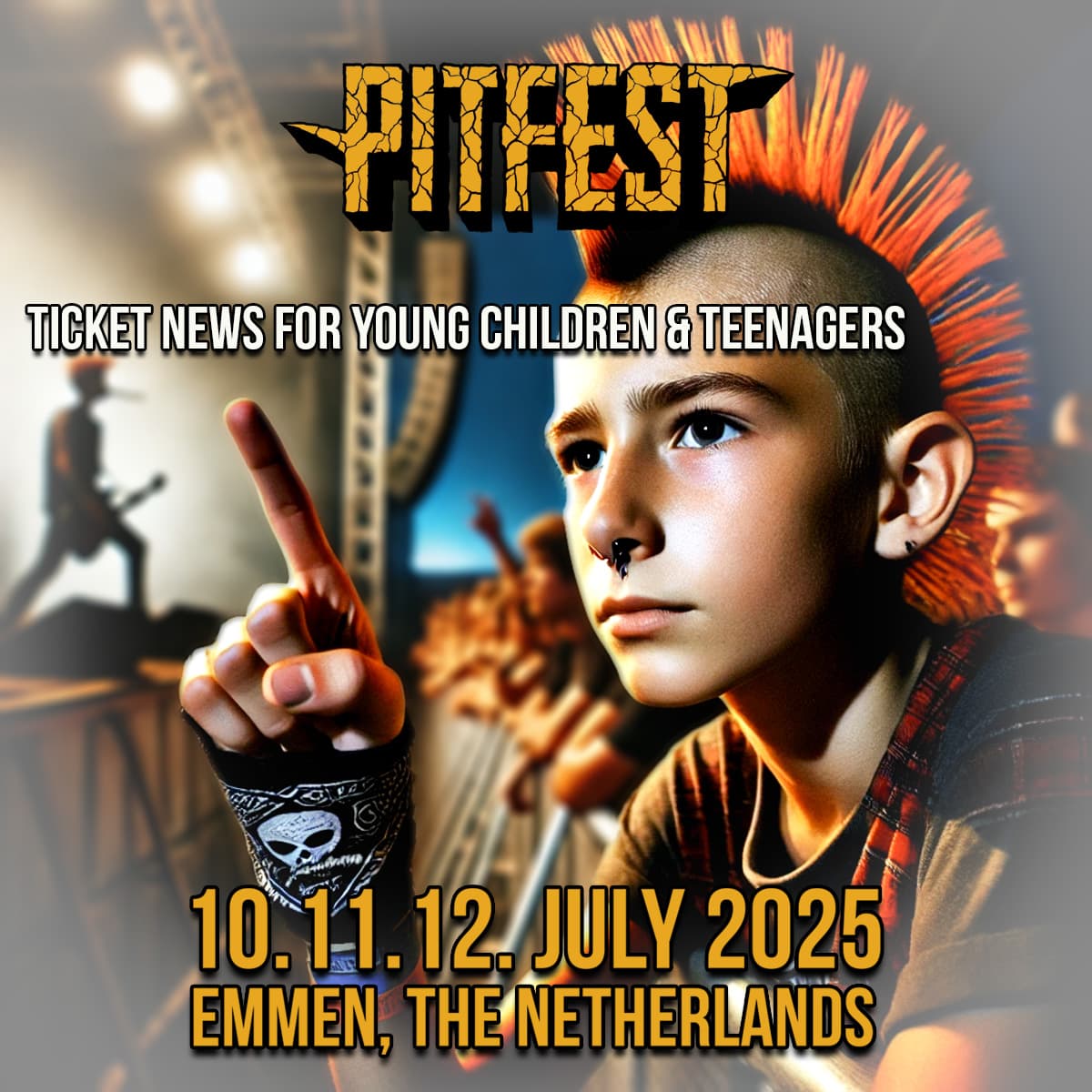 Ticket news for young children and teenagers